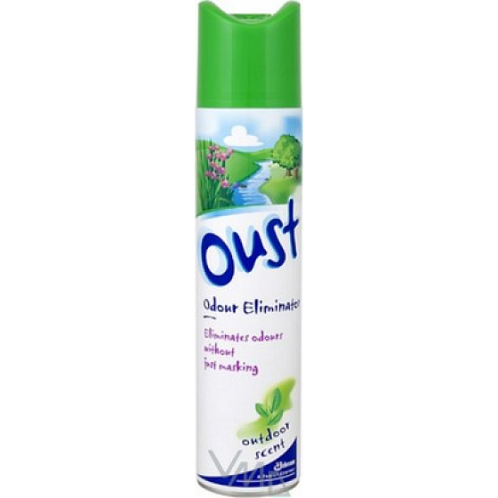 Oust Odour Eliminator Outdoor Scents vôňa čistoty osviežovač vzduchu 300 ml