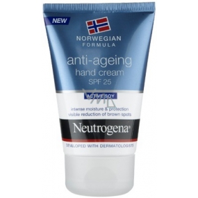 Neutrogena Norwegian Anti-ageing SPF25 krém na ruky proti pigmentovým škvrnám 50 ml