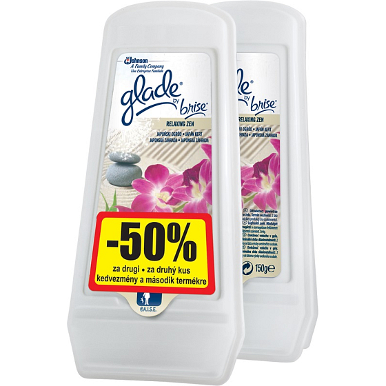 Glade Japonská záhrada gél osviežovač vzduchu 2 x 150 g