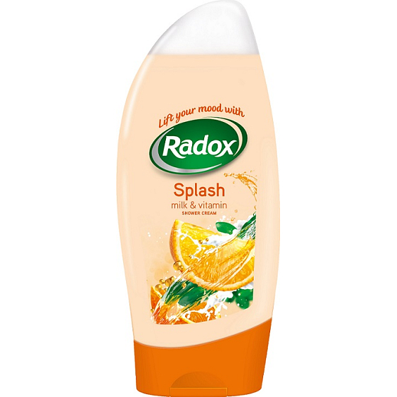 Radox Splash Milk & Vitamín krémový sprchový gél 250 ml