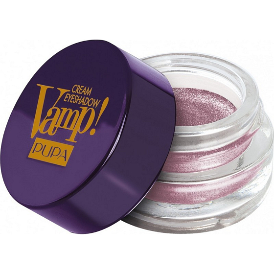 Pupa Paris Experience Vamp! Cream Eyeshadow krémové očné tiene 005 Lilac Grey 4,5 g