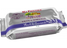 Ma Provence Bio Levanduľové kvety pravej Marseille toaletné mydlo 200 g