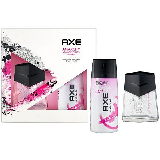 Axe Anarchy for Her toaletná voda 50 ml + dezodorant sprej 150 ml, darčeková sada
