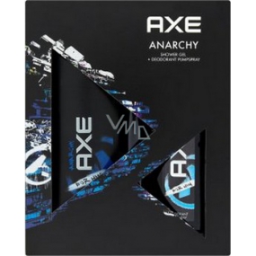 Axe Anarchy sprchový gél 75 ml + parfumovaný dezodorant sklo pre muže75 ml, kozmetická sada