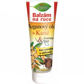 Bion Cosmetics Arganový olej & Karité & Koenzým Q10 balzam na ruky pre všetky typy pokožky 205 ml