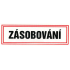 Arch Bezpečnostné a informačné piktogramy Zásobovanie plastová dvojfarebná ceduľka 21 x 7,5 cm