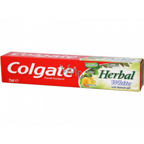 Colgate Herbal White Citrónový olej zubná pasta 75 ml
