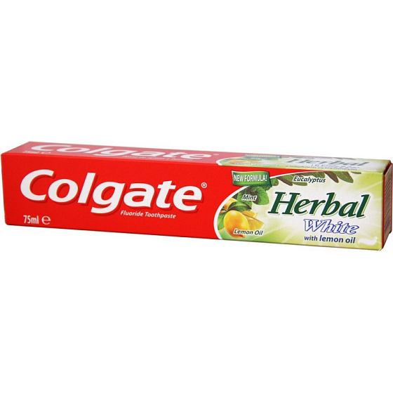 Colgate Herbal White Citrónový olej zubná pasta 75 ml