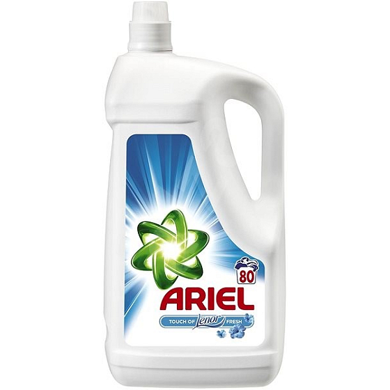 Ariel Touch of Lenor Fresh tekutý prací gél 80 dávok 5,2 l