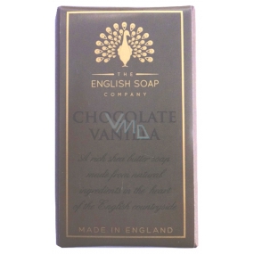 English Soap Čokoládová vanilka prírodné parfumované mydlo s bambuckým maslom 200 g