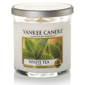 Yankee Candle White Tea - Biely čaj vonná sviečka Décor malý 198 g