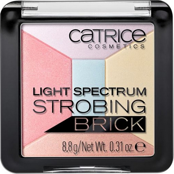 Catrice Light Spectrum strobing Brick rozjasňovač 030 Candy Cotton 8,8 g