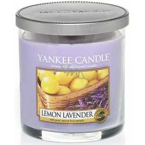 Yankee Candle Lemon Lavender - Citrón a levanduľa vonná sviečka Décor malá 198 g