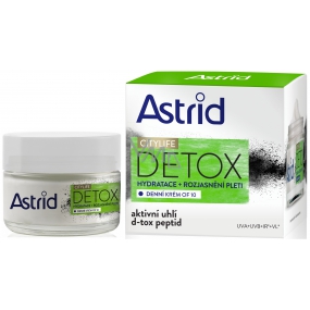 Astrid CityLife Detox OF10 hydratačný rozjasňujúci denný krém 50 ml