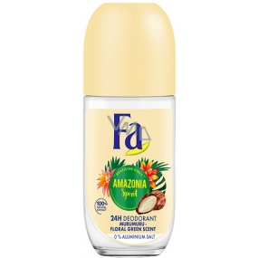 Fa Brazilian Vibes Amazonia Spirit guličkový antiperspirant dezodorant roll-on pre ženy 50 ml