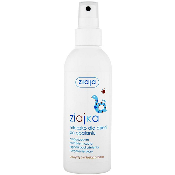 Ziaja Ziajka mlieko po opaľovaní pre deti od 6 mesiacov sprej 170 ml