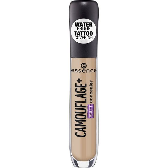 Essence Camouflage + Matt vodeodolný korektor 50 Warm Toast 5 ml