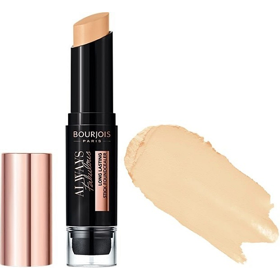 Bourjois Always Fabulous Foundcealer tuhý make-up v tyčinke 2v1 100 Rose Ivory 7,3 g
