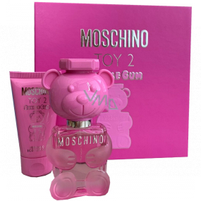 Moschino Toy 2 Bubble Gum toaletná voda pre ženy 30 ml + telové mlieko 50 ml, darčeková sada pre ženy