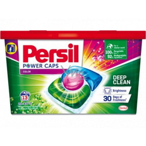 Persil Power Caps Farebné kapsuly na pranie farebnej bielizne 13 dávok 195 g