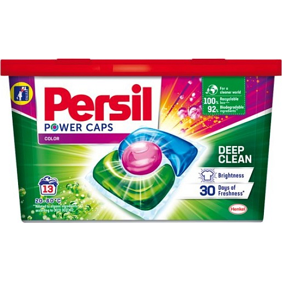 Persil Power Caps Farebné kapsuly na pranie farebnej bielizne 13 dávok 195 g