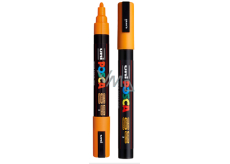 Posca Univerzálny akrylový popisovač 1,8 - 2,5 mm jasne žltý (oranžový) PC-5M