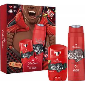 Old Spice Wolfthorn 2v1 sprchový gél a šampón 250 ml + dezodorant 50 ml, kozmetická sada pre mužov