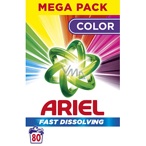Ariel prací prášok Color 80 praní, 4,4 kg