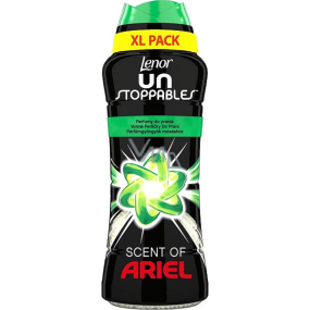 Vonné perličky do práčky Lenor Unstoppables Scent of Ariel dodajú bielizni intenzívnu sviežu vôňu až do ďalšieho prania 510 g