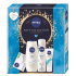 Nivea Soft Collection Soft krém v tube 75 ml + Nivea Creme Soft sprchový gél 250 ml + Nivea Original Care antiperspirant sprej 150 ml + Nivea Creme Soft krémové toaletné mydlo 100 ml, kozmetická sada