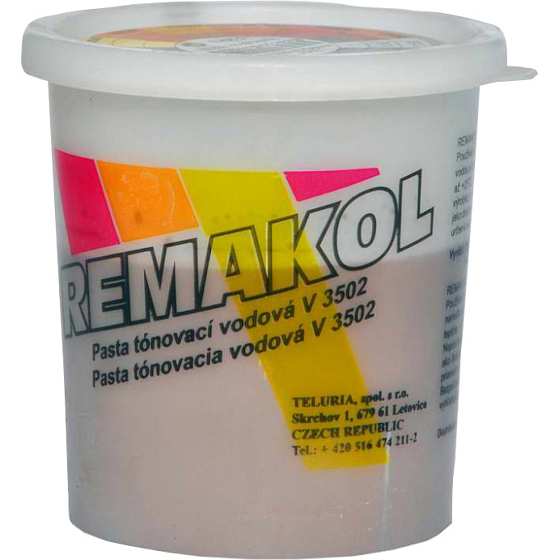 Remakol V3502 maliarska tónovacia farba, 0264 stredne hnedá, 250 g