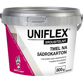Uniflex tmel na sadrokartón brúsiteľný, 800 g