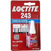LOCTITE 243, Modrá, blistrová karta, 5ml