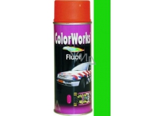 Color Works Fluór 918543 fosforové zelená nitrocelulózový lak 400 ml