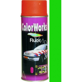 Color Works Fluór 918543 fosforové zelená nitrocelulózový lak 400 ml