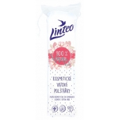 Linteo 100% Natural kozmetické vatové odličovacie tampóny 120 kusov