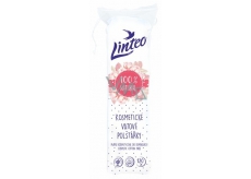 Linteo 100% Natural kozmetické vatové odličovacie tampóny 120 kusov