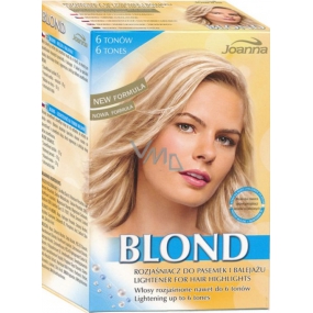 Joanna Blond Melír A Balayage melír na vlasy 6 tónov