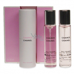 Chanel Chance Eau Tendre toaletná voda komplet pre ženy 3 x 20 ml