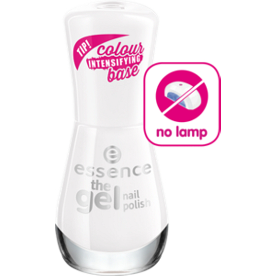 Essence Gél Nail lak na nechty 33 wild white ways 8 ml