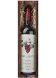Bohemia Gifts Merlot Pre babičku červenej darčekovej víno 750 ml