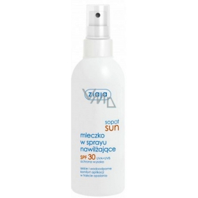 Ziaja Sun SPF 30 UVA + UVB vodeodolné hydratačné mlieko na opaľovanie 170 ml