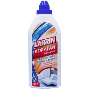 Larrin Koralan suchá pena na ručné čistenie kobercov a poťahov 500 ml