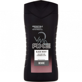 Axe Black Night sprchový gél pre mužov 250 ml