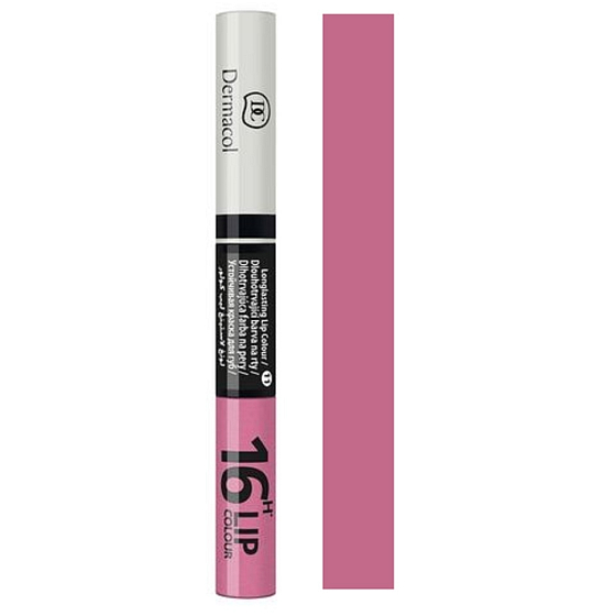 Dermacol 16H Lip Colour dlhotrvajúca farba na pery 11 3 ml a 4,1 ml