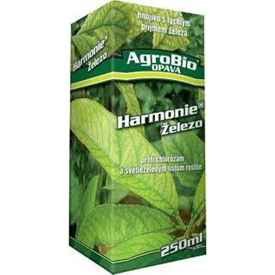 AgroBio Harmónia Železo hnojivo s rýchlym príjmom železa 250 ml