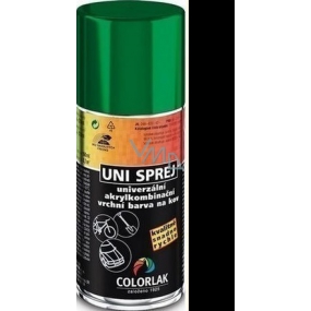Colorlak Uni univerzálna akrylkombinační farba sprej 1999 Čierny mat 160 ml