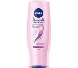 Nivea Hairmilk Natural Shine ošetrujúci kondicionér na unavené vlasy bez lesku 200 ml