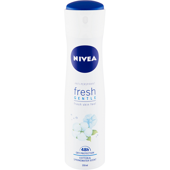 Nivea Fresh Gentle antiperspirant dezodorant sprej pre ženy 150 ml