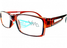Berkeley Čtecí dioptrické brýle +1 plast hnědé průhledné 1 kus MC2206